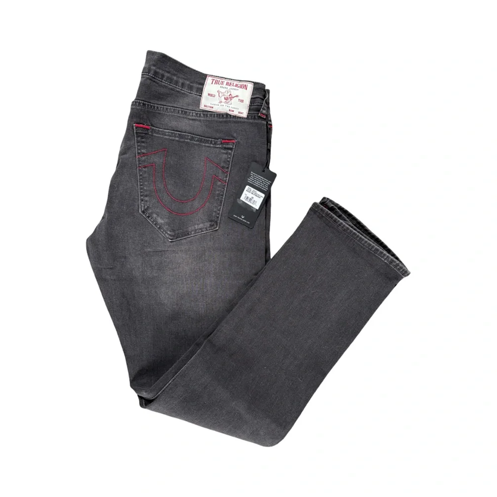 True Religion Men's Ricky Relaxed Straight Jean NWT Size 36